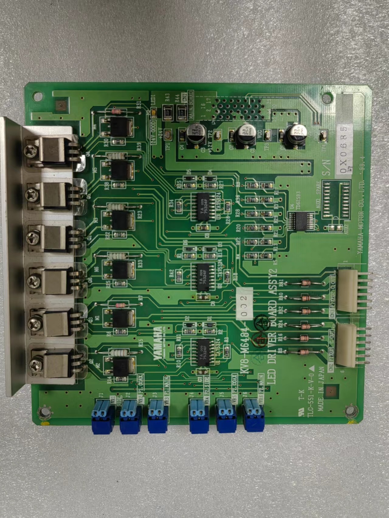 KV8-M6484-00X LED驱动板卡光源卡KV8-M6484-002